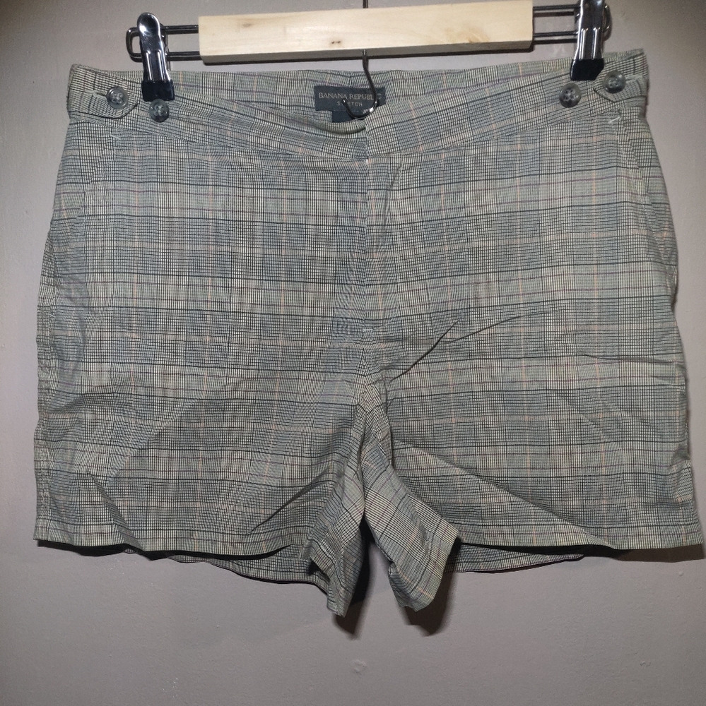Banana Republic Plaid Shorts